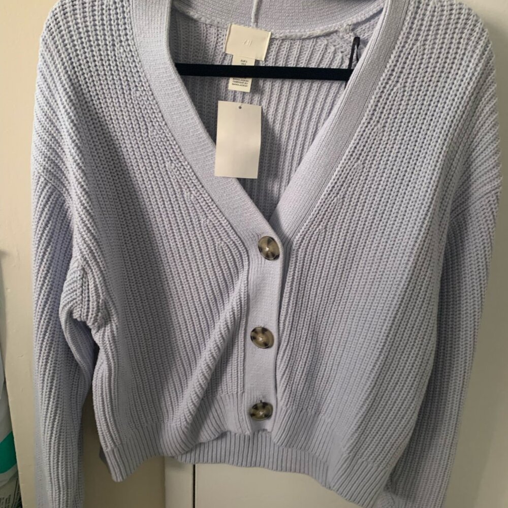 Zara Light Blue Cardigan